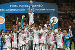Los Lobos BUAP consiguieron su ingreso a la primera división de la Liga MX tras vencer a los Dorados.
