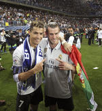 Dos de las máximas figuras del equipo; Cristiano y Gareth Bale.