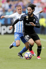 Isco se encargó de armar el juego en equipo al enfrentar al Málaga.