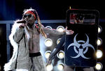 El rapero  Lil Wayne fue otro de los que interpretaron sus temas en los Billboard.