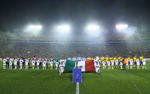 El partido entre Tigres UANL y Chivas de Guadalajara arrancó en la cancha de "El Volcan".