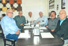 28052017 En su reunión mensual: Leopoldo González, Miguel A. Arce, Miguel A. Ogazón, Guillermo Garibay, Mario Flores y Augusto Ávalos.