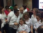 Mery Ayup dijo que el PRI se ratifica como el partido de la mayoría de los coahuilenses, como lo había expresado momentos antes el presidente de su partido Shamir Fernández.
