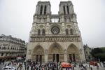 Esta ocasión el incidente ocurrió en la explanada de la catedral de Notre Dame.