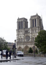 Esta ocasión el incidente ocurrió en la explanada de la catedral de Notre Dame.