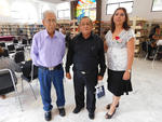 08062017 Juan Cruz Pérez, Rubén Rodríguez y Blanca Domínguez.