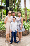 Familia Izaguirre, Wendy, Rigel y Fernando Flores