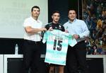 El uruguayo, quién portará el número 15 en su espalda, se mostró agradecido de poder volver a la Liga MX.