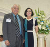 20062017 MERECIDO HOMENAJE.  Antonio Lozano Pérez con su esposa, Alfia de Lozano, en reciente evento donde se reconoció su trayectoria de 50 años de servicio a la educación.