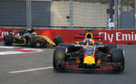 Ricciardo arrancó desde la décima plaza de la formación de salida.