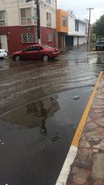 El nivel del agua alcanzó unos centímetros al interior del Excuartel Juárez.