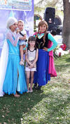 03072017 UN CUMPLE FELIZ.  Las princesas con Ainhoa e Isabel en la fiesta de cumpleaños de Ainhoa Kamp.