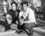02072017 Los hermanos Sergio y Jorge Salazar Hernández en la Plaza de Armas de Torreón en 1967.
