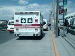 De inmediato se movilizaron la totalidad de ambulancias de la Cruz Roja, agentes de Peritos, Vialidad, Bomberos, Protección Civil y la Cruz Verde.