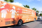 El autobús ha recorrido cerca de 20 ciudades, como parte del movimiento que organiza el Consejo Mexicano de la Familia.