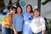 12072017 BABY SHOWER.  Cynthia, Nancy, Aren y Guadalupe.