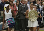 Garbiñe Muguruza hizo historia en Wimbledon.