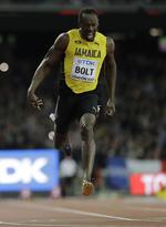 'Lightning' Bolt en su disputa por el oro mundial.