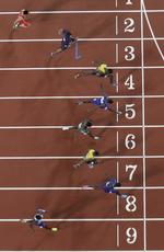 Fue una carrera de alto voltaje tanto por la calidad de los protagonistas como por ver al jamaiquino en sus últimos 100 metros en las pistas de atletismo.