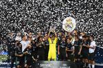 Real Madrid puso en marcha la temporada con otro trofeo al superar ayer por 2-1 a Manchester United en la Supercopa de Europa.
onia
