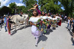 Hoy se celebró un desfile lleno de riqueza y de la cultura de sus habitantes.