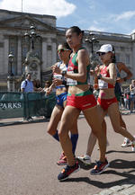 Otra medalla de plata para María Guadalupe González en la marcha de 20 kilómetros.
