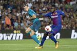 Bale encabezó el ataque merengue junto a Benzema.