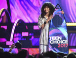 Rita Ora tuvo una participación en los Teen Choice Awards.