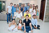 13082017 Ignacio y Socorro acompañados de su familia.