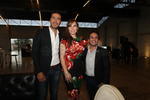 Lalo Estrada, Sonia Flores Arce y Tito Avalos.