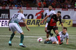El duelo entre Santos Laguna y Xolos de Tijuana correspondiente a la jornada 5 del torneo Apertura 2017 de la Liga BBVA Bancomer MX terminó con la derrota de los Guerreros 2-0 en el Estadio Caliente.