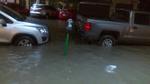Las calles del Centro de Torreón quedaron bajo el agua.