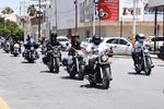 Los motociclistas avanzaron por la Juárez.