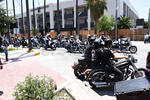 Los motociclistas avanzaron por la Juárez.
