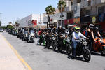 Más de 160 motociclistas de por lo menos 15 clubs de la Comarca Lagunera de Coahuila y Durango se unieron para participar en la campaña Conciencia sobre Ruedas.