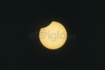 Así fue el punto máximo del eclipse del sol en Torreón a las 13:00 horas.