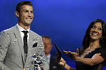 Cristiano Ronaldo y Lieke Martens fueron nombrados los mejores jugadores de la Champions League.
