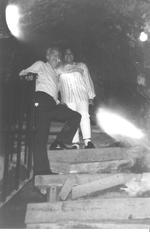 26082017 El Sr. José Luis Rosales Carrillo con su hija Griselda Rosales González en la mina La Valenciana en Guanajuato en 1997.
