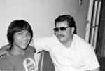 03092017 Roberto Salais Torres y su padre, Roberto Salais Covarrubias, en 1963.