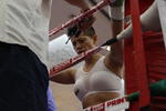 Rocío enfrentó su segundo combate profesional.