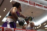Rocío enfrentó su segundo combate profesional.