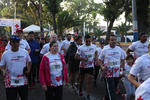 Gran participación de la gente en Durango con la carrera "Todo México Salvando Vidas".