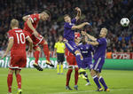 El Bayern Munich también goleó al Anderlecht.