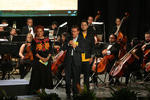 La Orquesta Sinfónica Azul Durango y su concierto 'Hollywood en Durango', bajo la batuta de Alberto De Loza II, aperturaron el evento.