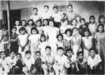 17092017 Leonel Rodríguez Rodríguez cursando el tercer año de primaria en la Escuela Artículo 123 Miguel Hidalgo en Nueva Rosita, Coah. Año escolar, 1951 - 1952.