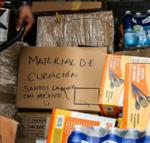 Marc Crosas volvió al TSM para entregar artículos necesarios para donar a los damnificados del sismo.