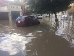 La lluvia a causado fuertes inundaciones en el centro de Torreón.