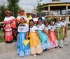 13102017 Grupo de danza folclórica de la Delegación D-IV-6 de Matamoros - Viesca, Coahuila, bajo la dirección de Socorro Romero Ramírez.