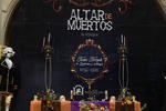 Ceremonia inaugural de la exposición de altares de la Universidad Juárez del Estado de Durango (UJED).
