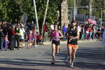 La primera corredora en llegar en la distancia de cinco kilómetros fue Luz Angélica Torres